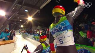 Germany  Mens Luge Doubles  Vancouver 2010 Winter Olympic Games [upl. by Nash427]