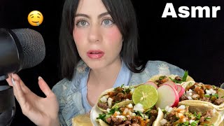 Asmr comiendo Comida Mexicana  Asmr súper relajante [upl. by Sandler]