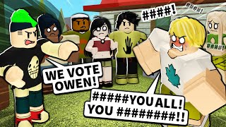 Roblox guy got really angry when we voted him off [upl. by Alegna]