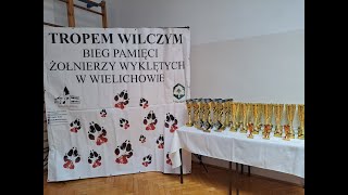 XI EDYCJA BIEG quotTROPEM WILCZYMquot PAMIĘCI ŻOŁNIERZY WYKLĘTYCH W WIELICHOWIE 5 marca 2023 [upl. by Lah698]