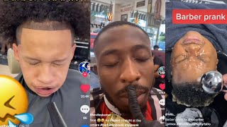 BARBER LIP PRANKBARBER PRANKS TIKTOK COMPILATION PART 2 [upl. by Nirraj]