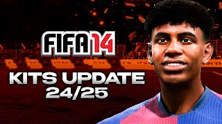 FIFA 14  How To Update Kits 2425 [upl. by Larentia]