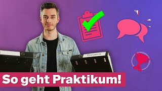 Praktikum Das sollte man wissen [upl. by Aranat]