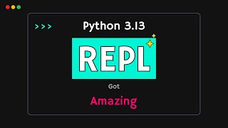 This Python REPL FEATURE is a GameChanger  Python 313 Update [upl. by Akedijn510]