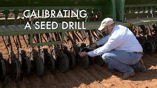 Seed Drill Calibration [upl. by Adnelg14]