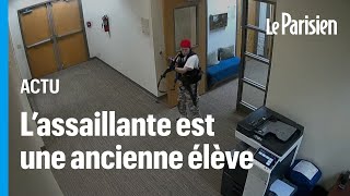 Tuerie dans une école à Nashville  la police diffuse des images de l’assaillante [upl. by Nehte202]