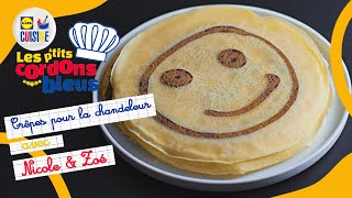 Crêpes pour la chandeleur  Les ptits cordons bleus  Lidl Cuisine [upl. by Esimehc]