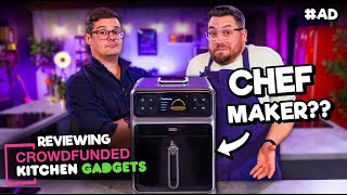 Reviewing THE CHEFMAKER  Crowdfunded Kitchen Gadgets [upl. by Jenesia773]