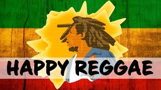 HAPPY REGGAE MUSIC  Jamaican Songs of Caribbean  Relaxing Summer Instrumental Music [upl. by Adnahs]