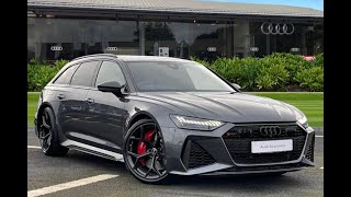 Approved Used Audi RS6 Avant Performance Carbon Vorsprung  Carlisle Audi [upl. by Shel]