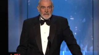 Sir Sean Connery Salutes Al Pacino at the AFI Life Achievement Award [upl. by Devaj]