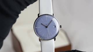 Junghans Max Bill Lady 047465900 [upl. by Atirys]