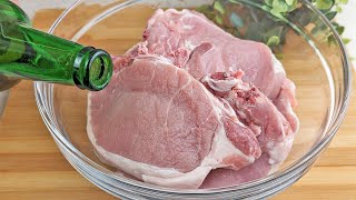 Habe meinem Mann das einfachste Rezept für Schweinekoteletts gezeigt Jetzt macht er sie jeden Tag [upl. by Lladnew81]