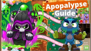 Best Apopalypse Strategy  BTD6 [upl. by Fanchie]