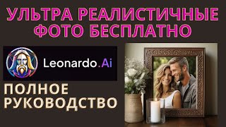 Как Создать Ультра Реалистичные Фото Бесплатно с Leonardo Ai  Полное Руководство ai нейросети [upl. by Kask]