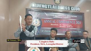 Lalngheta Ralte  MJA Lawngtlai Dist Annual Conf 2024 [upl. by Wellesley]