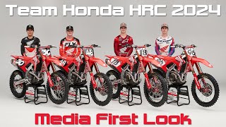 Team Honda HRC 2024 Media First Look [upl. by Dovev134]