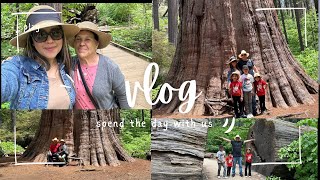 Nos fuimos con la familia de mi esposo a un parque hermoso donde avía unos árboles gigantes 🌲🌳🌿 [upl. by Eugaet]