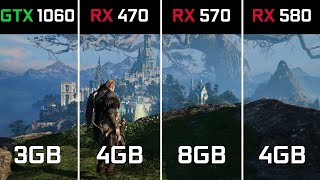 Strange Brigade DX12 1K  GeForce GTX 1060 3GB VS Radeon RX 570 4GB [upl. by Grannias]