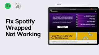 How to FIX Spotify Wrapped Not Working 2024 [upl. by Askwith]