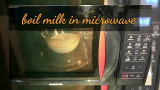 How to boil milk in microwavelink in description [upl. by Ociral356]