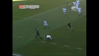 Jonah Lomus try against England 1995 [upl. by Annawik]