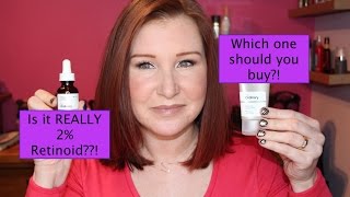 The Ordinary Skincare Retinoid 2 VS Retinol 1  What isnt being said [upl. by Alleusnoc]