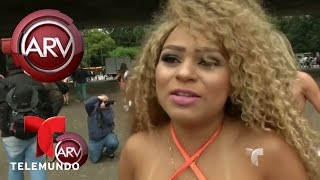 Las competidoras de quotMiss Bumbumquot arrasan en Brasil  Al Rojo Vivo  Telemundo [upl. by Annaehs]