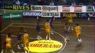 1987BarcelonaAris8889Galis45pts [upl. by Amaty]