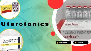 What are Uterotonics  Uteronics for Post Partum Hemorrhage PPH [upl. by Lodnar460]