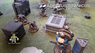 Adeptus Titanicus Battle Report Ep 3  Audax vs Praesagius 1750 points [upl. by Mahgem]