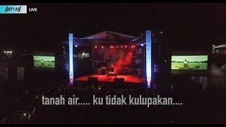 ketika LAGU NASIONAL di Konser EDM  ALFFY REV LIVE in Concert 2 Stage  Part 2 [upl. by Aihsiek807]