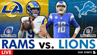 NFL Playoffs 2024 Live Streaming For Rams vs Lions  Scoreboard PlayByPlay Highlights On NBC [upl. by Anura]