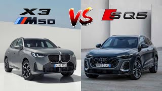 2025 Audi SQ5 vs 2025 BMW X3 M50i Compared  SUV Battles  MotorNation [upl. by Aivato476]