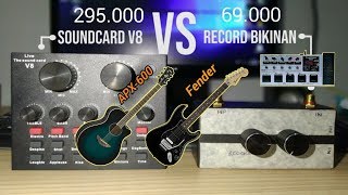 Sound Test Soundcard V8 Vs Record Bikinan [upl. by Yoreel]