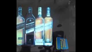 Johnnie Walker Animated EL Poster [upl. by Atalee]