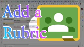 Add a rubric to Google Classroom with a spreadsheet [upl. by Suhpoelc]