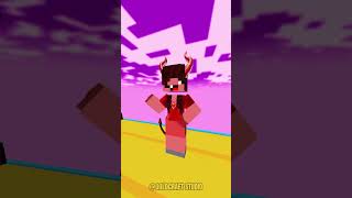 Love Run Angel Aphmau And Devil Noob Girl  Imagine Dragons Demons minecraftshorts [upl. by Onivag]