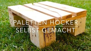 Paletten Möbel selbst gemacht Anleitung [upl. by Lemieux]