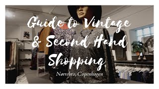 Guide to vintage and second hand shops in Nørrebro Copenhagen [upl. by Aissenav623]