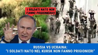 RUSSIA VS UCRAINA quotI soldati della NATO non fanno prigionieriquot raccontano i prigionieri russi [upl. by Jacinda125]