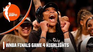 VEGAS WIN BACKTOBACK WNBA CHAMPIONSHIPS Aces vs Liberty Game 4 highlights 🏆 [upl. by Caughey]