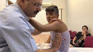 Examination of The Axillary Lymphnodes Standardized Clinical Examination Videos  KYAMC [upl. by Karen]