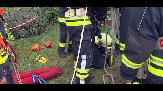 Großübung der Feuerwehr Neuhofen 2015 [upl. by Ahsiryt]