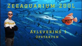 Zeeaquarium 1  Opstarten [upl. by Yhcir]