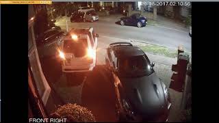 Stolen Land Rover Discovery  Actual CCTV Footage Gone in 163 seconds using RFID scanner [upl. by Phyl857]