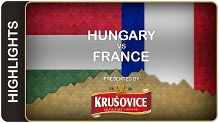 Hungary still winless despite a strong start  HungaryFrance HL  IIHFWorlds 2016 [upl. by Aniram]