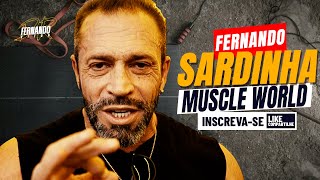 SARDINHA ENVADE A MUSCLE WORLD GYM [upl. by Inaleon]