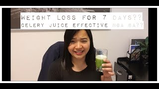 XHE LOPEZ  CELERY JUICE FOR WEIGHT LOSS [upl. by Pepillo99]