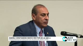 Daniel Constandse nuevo rector de la UACJ [upl. by Siladnerb]